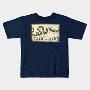 Join or Die - Vintage Kids T-Shirt